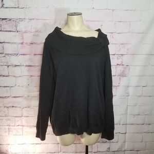 Jeanne Pierre black sweater